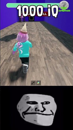 1000 IQ Schule Ausbruch 🧠 #shorts #roblox