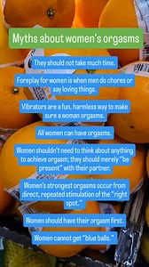 54K views · 162 reactions | 1. An orgasm should not take much time....