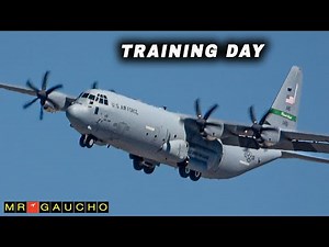 MILITARY PLANES TRAINING EXERCISES at POINT MUGU NAVAL AIR STATION | 4K