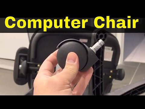 How To Remove Computer Chair Wheels-Full Tutorial