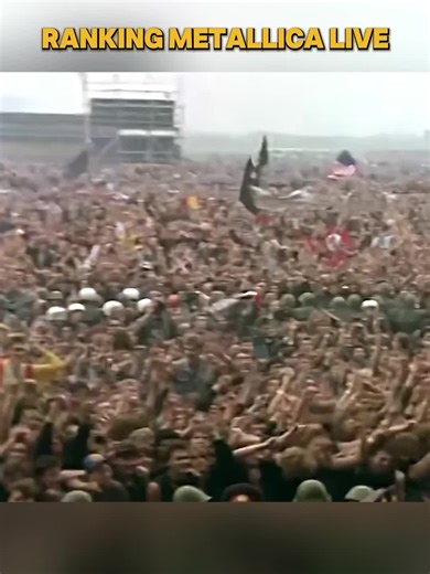 Most Exciting Metallica Live Performances Ranked