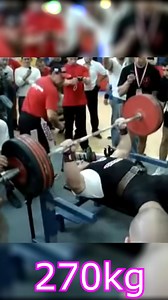Denis Cyplenkov BENCHES 270KG—Freakish Strength Unleashed! 💪🔥 #trending #biceps #strength | World of Strength