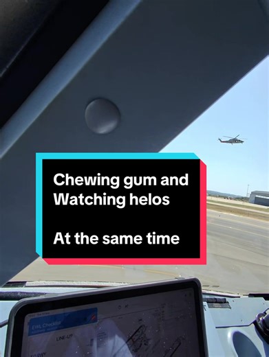 Multi tasking is not something you’re born with, it’s something you develop by training each individual skill up so you can do them each, as simultaneously as you can. Once upon a time, a baby me couldn’t even chew gum and do the radios at the same time let alone read raw weather data, but now I can admire retro helicopters and respond and tune frequencies and mind ground traffic and chew gum all at once. Don’t be intimidated by what you see pilots doing, we’re way ahead of you in terms of train
