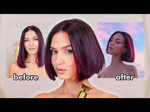 Cutting a Micro Bob Completely Freehand