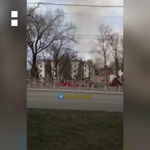 Ukrainian authorities are accusing Russian forces of bombing a theatre in Mariupol where hundreds of civilians were said to be taking shelter ⬇️ | Al Jazeera English