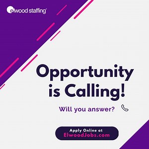 With Elwood, not only will you benefit from gaining access to unadvertised job opportunities you won't find anywhere else, but you'll also avoid filling out countless applications and waiting on responses that never come! Don't delay another day - your future awaits you at ElwoodJobs.com. | Elwood Staffing | Facebook