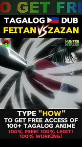 186K views · 1.4K reactions | Feitan VS Zazan - Hunter X Hunter Tagalog Dub Part 6 | Tagalog Anime Dub V2 | Facebook