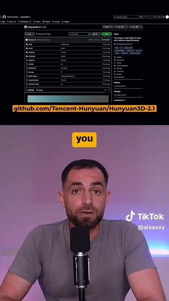 Hunyuan 3D 2.1: Open Source PBR 3D Generative Model