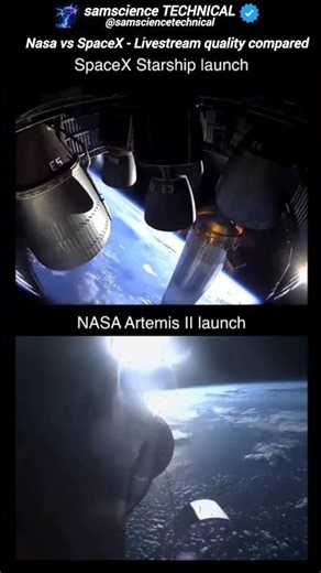 NASA vs SpaceX: Livestream Quality Showdown!