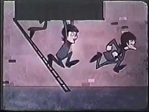 Cartoon The Beatles - intro 1965