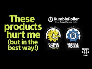 Rumble Roller's recovery products rival the best massages!