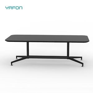 [Hot Item] Modern Wholesale Living Room Office Square Black Coffee Table
