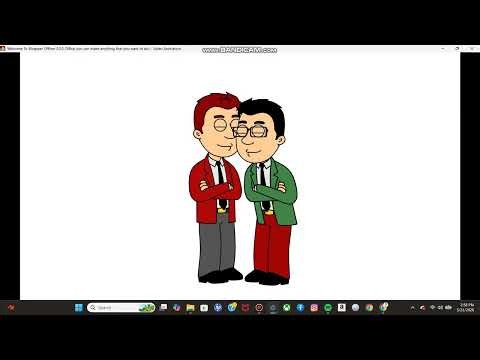Mr. Dallas Redson Kissing Principal Eric Andrews