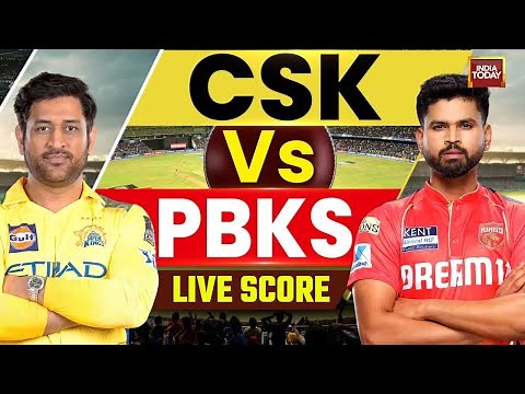 LIVE: PBKS Beat CSK By 4 Wickets | Punjab Kings Beat Chennai Super Kings By 4 Wickets | Highlights