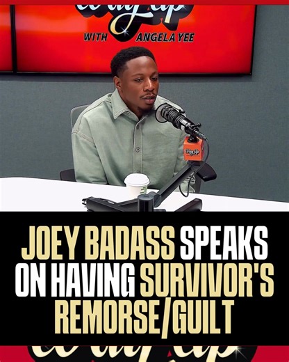 😢 "I didn't even realize I was dealing with surivors guilt so intense" Joey Badass | Angela Yee
