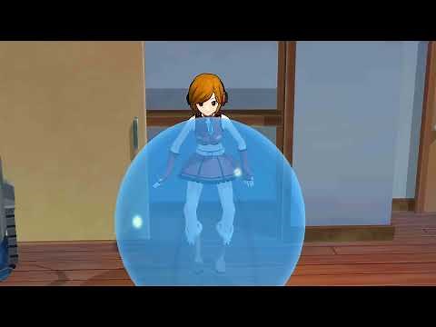 [MMD] Meiko Sakine bouncing on her big blue balloon (no pop)