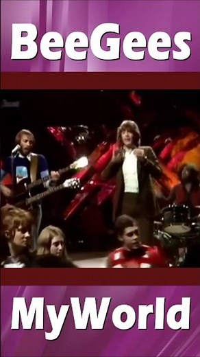 Bee Gees “My World” 1972 Color TV