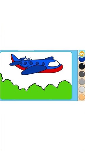 Airplane Coloring for Kids | Easy & Fun