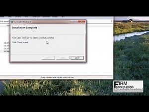 how to add Kurdish Latin Keyboard in windows 7, 8, 10