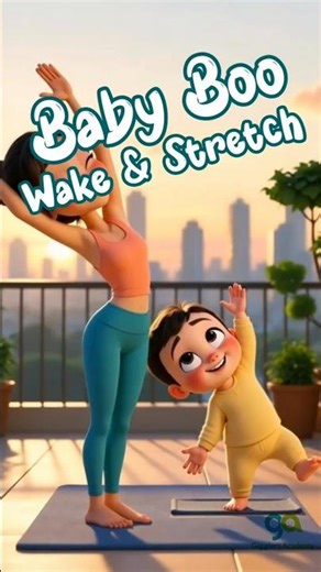 Baby Boo Morning Stretch | Fun Exercise for Kids | Kids learning Stories #learning #kidslearning