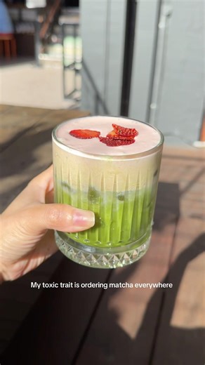 Can’t miss out matcha wherever I go #matcha #cafe #brisbane