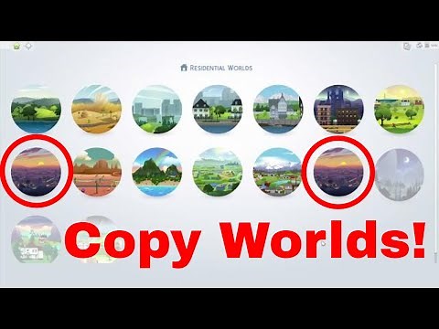 How to Copy Worlds // The Sims 4 Tutorial