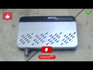 اصلاح رسيفر لمبة حمراء sky line mini hd 222 i