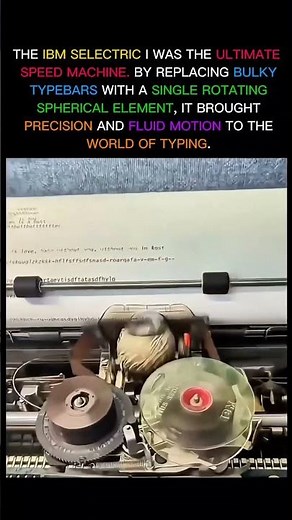The Machine That Reinvented Typing | IBM Selectric I#Technology #Innovation #IBM #Typewriter