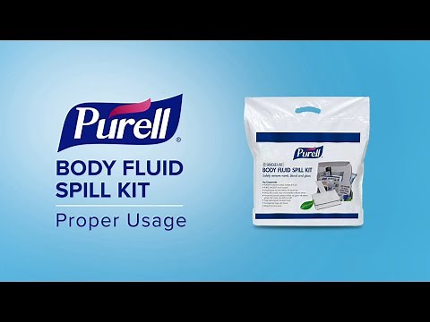 How to Use PURELL™ Sustainable Body Fluid Spill Kit