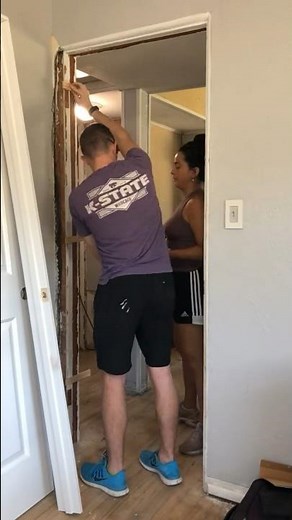 28. the only way I hang a door #DIY #doorinstallation #diyproject #diyhome #howto #doors #renovation