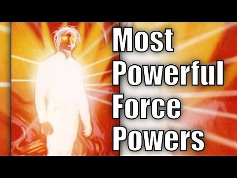 The Most Powerful Force Abilities and Powers - Star Wars
