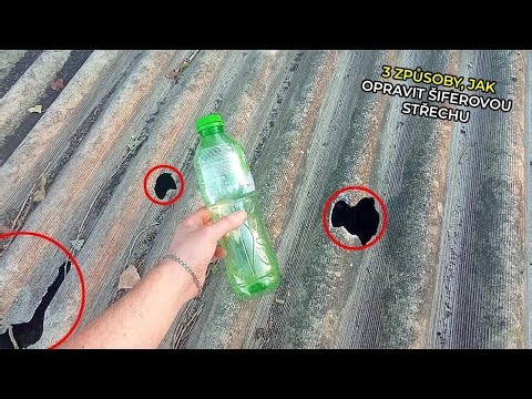 3 levné a spolehlivé tipy, jak opravit eternitovou střechu