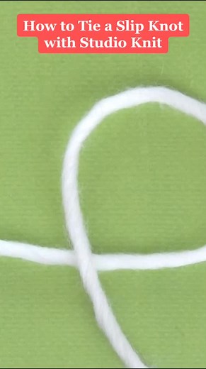 Learn How to Tie a Slip Knot for Knitting
