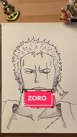 Tutorial: Aprende a dibujar a Zoro!!