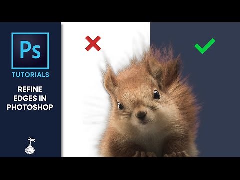 Refine Edges in Photoshop