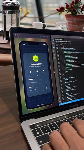 Modern & Clean React Native Login UI Demo