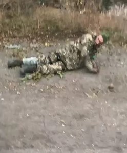 Wounded Ukrainian Soldier Executed Point-Blank by Russian Forces