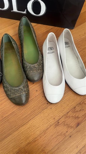 Affordable Real Italian Leather Ballet Flats