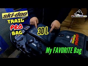 Ski-Doo Trail PRO Bag! | BEST Bag for a Snowmobile | 30L! | Deep Snow PRO Bag?