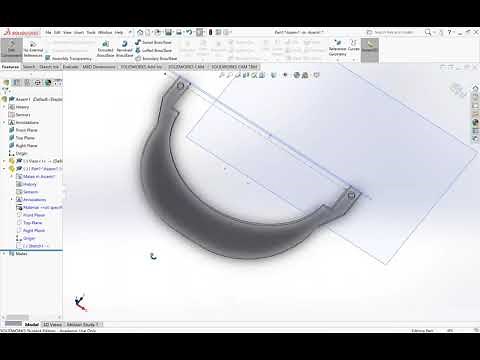 Adding New Part In Assembly in Solidworks