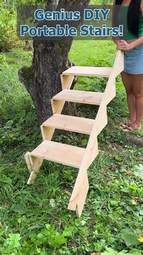 243K views · 934 reactions | Genius DIY Portable Stairs | Handy Universe | Facebook