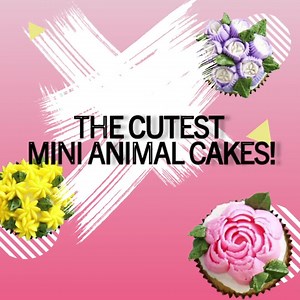 The CUTEST Mini Animal Cakes! | The Icing Artist