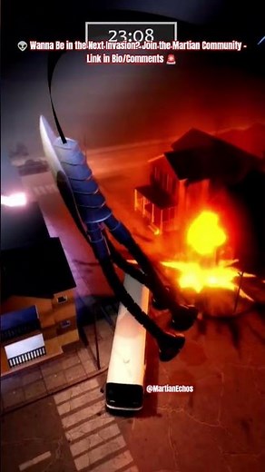 Realistic War of The Worlds Tripod Gameplay #WarOfTheWorlds #Tripods #wotw #alien #scifi #game