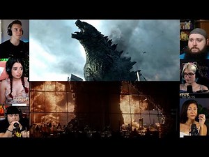 Godzilla Roar - Airport Scene | Godzilla 2014 | Reaction Mashup | #godzilla