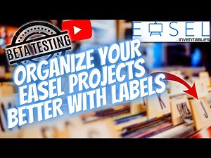 Easel Project Labels - Simple & Easy