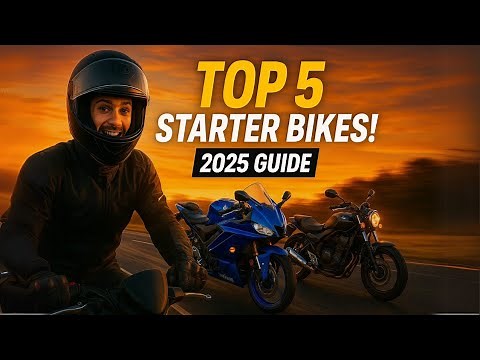 Top 5 Beginner Motorcycles in 2025 (Best First Bike Guide)