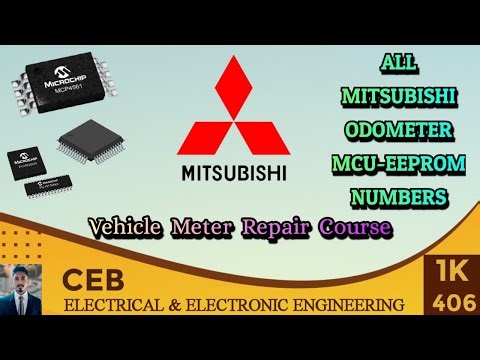 All Mitsubishi EEPROM & MCU Numbers | Complete Mitsubishi Module Database