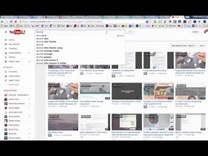 Advanced Search in YouTube