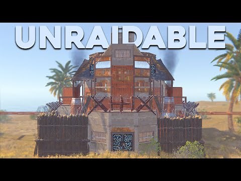 My "UNRAIDABLE" Circle Bunker Base | Anti-Offline Raid - Rust base design