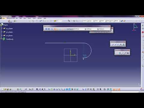 How to use profile command in CATIA ?